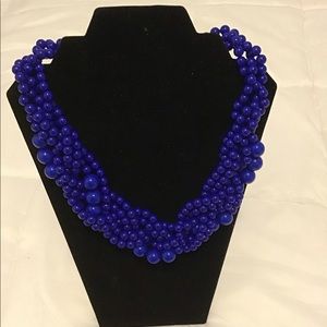 Baublebar blue beaded necklace